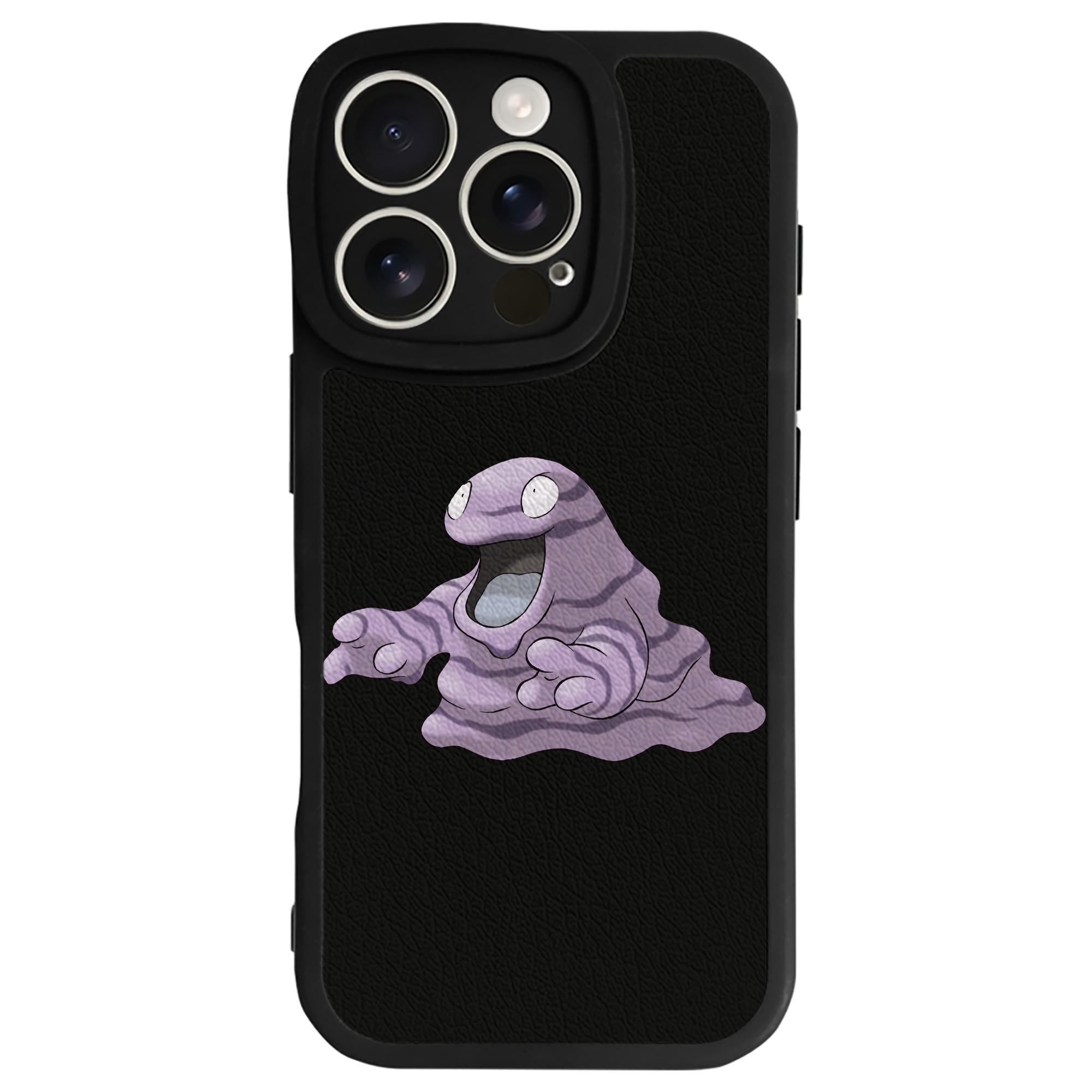 （画像用） ポケットモンスター Pokémon 【iPhone 16シリーズ対応】シリコンスマホケース（レザー調） 材質：シリコン